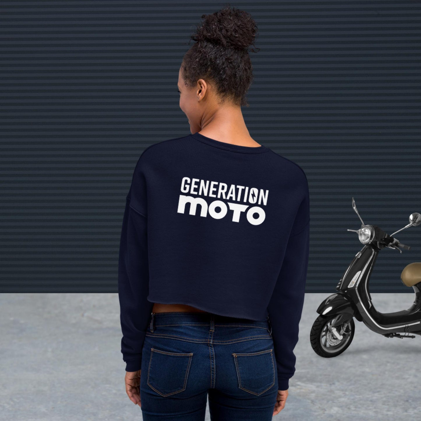 Women's Fleece Crop Sweatshirt